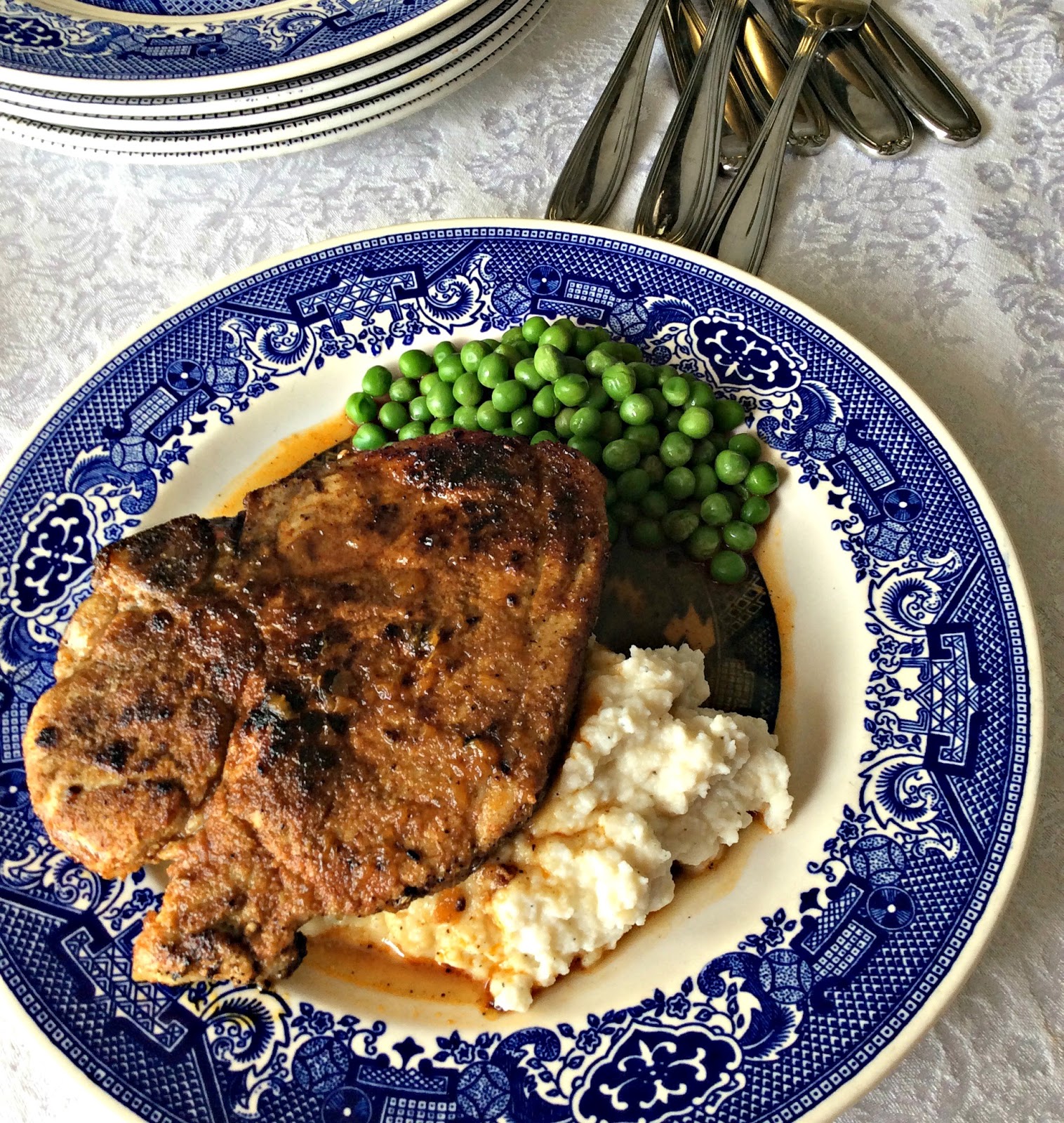 Cooking On A Budget Pork Chops Marsala with Apricot Sauce