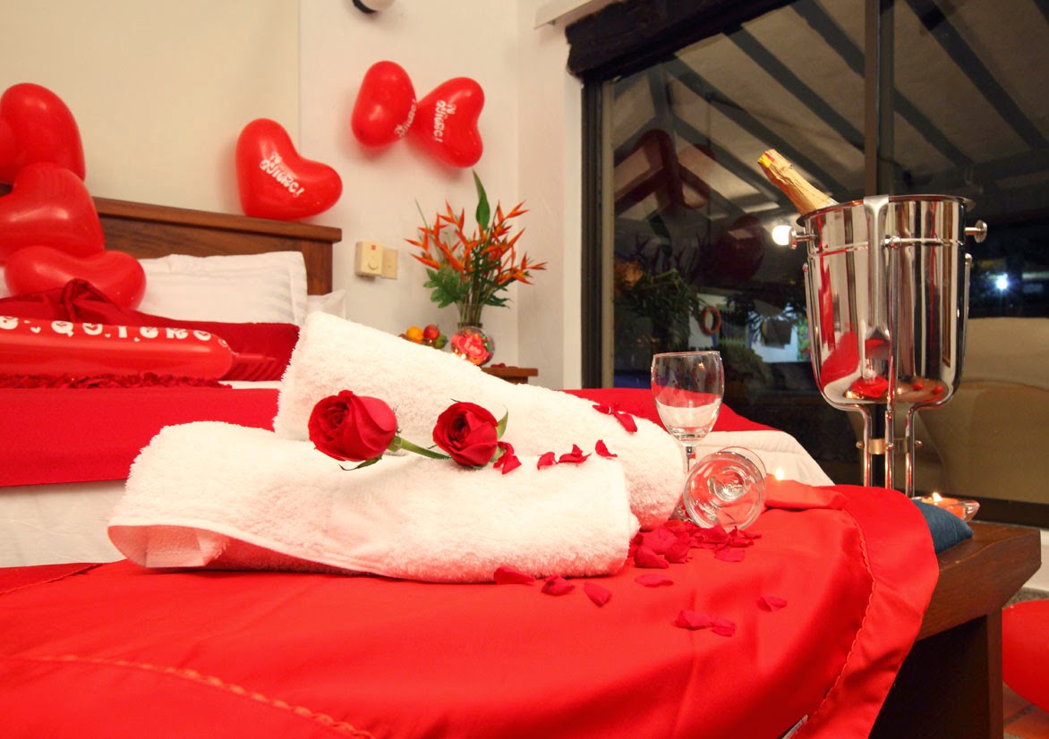 Decoración de dormitorio para San Valentín ~ Como Decorar el Hogar con