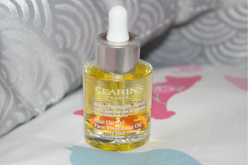 Clarins Blue Orchid Face Treatment Oil Review The Sunday Girl