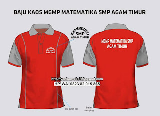 BAJU KAOS MGMP MATEMATIK