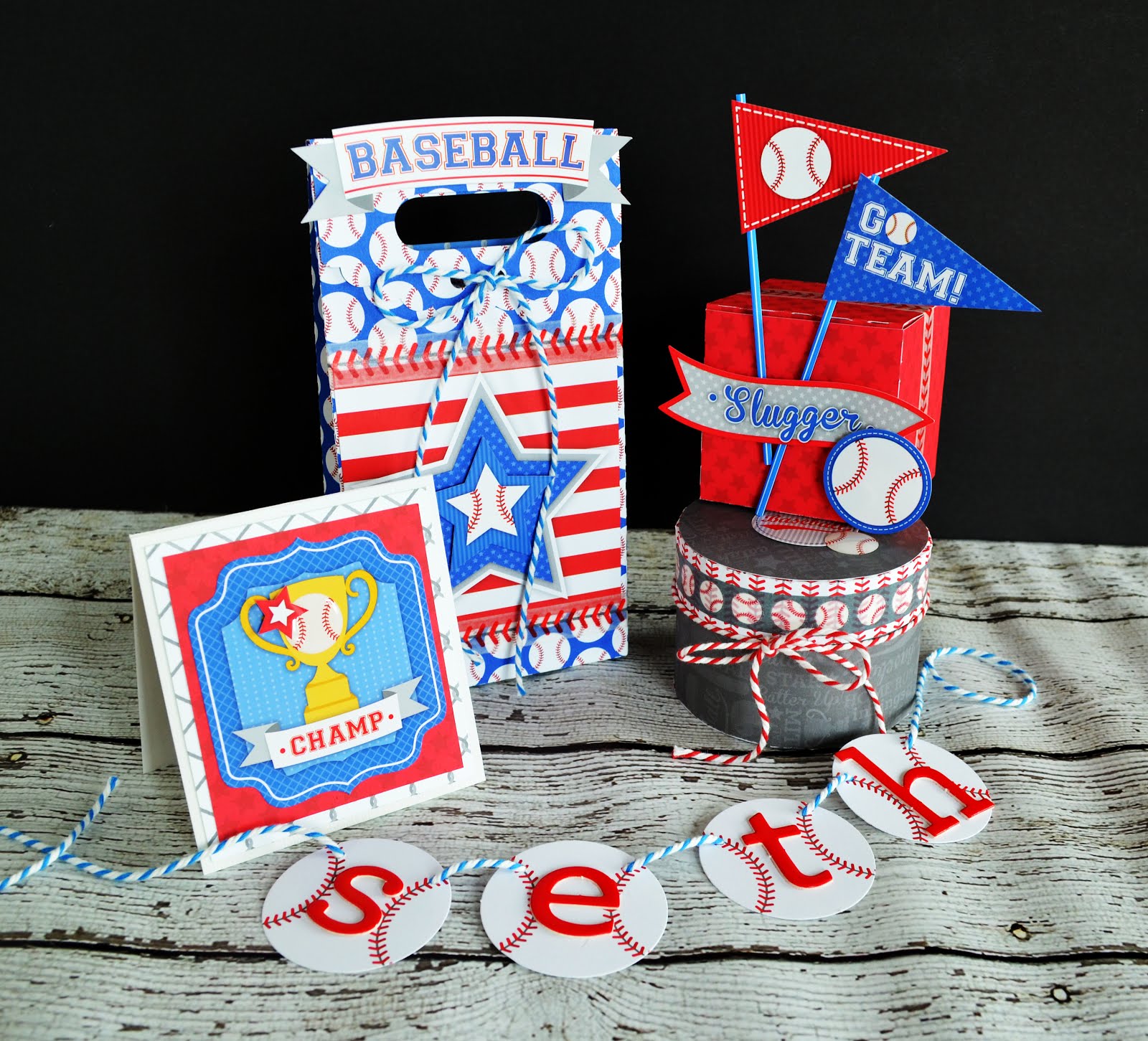 Doodlebug Design Inc Blog Home Run Collection Gift Set by Wendy Sue