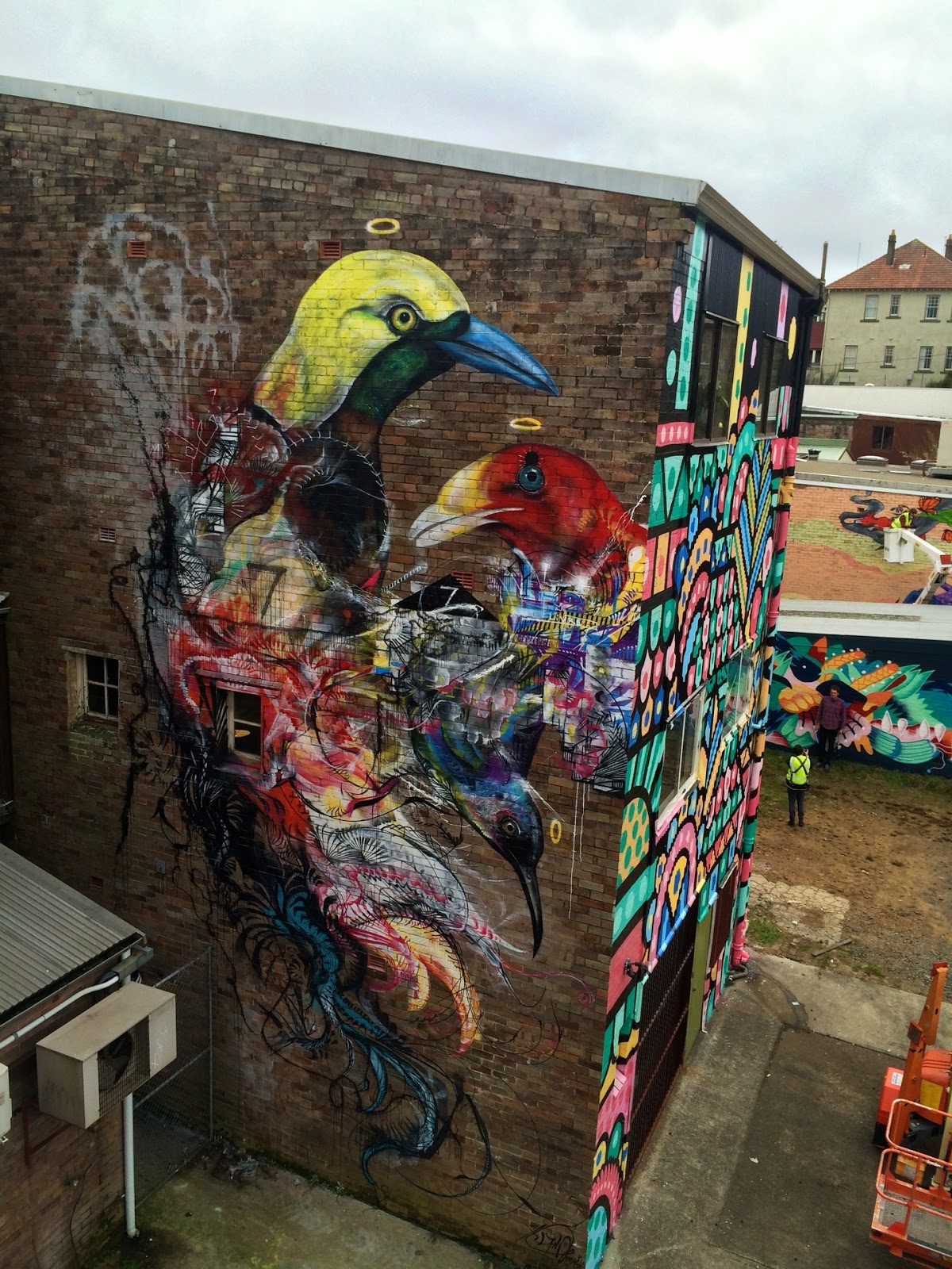 L7M creates a new mural in Katoomba, Australia StreetArtNews