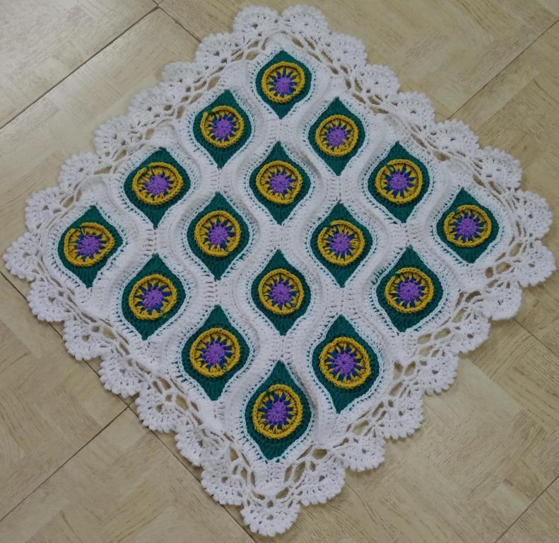 Sweet Nothings Crochet MY PEACOCK BLANKET