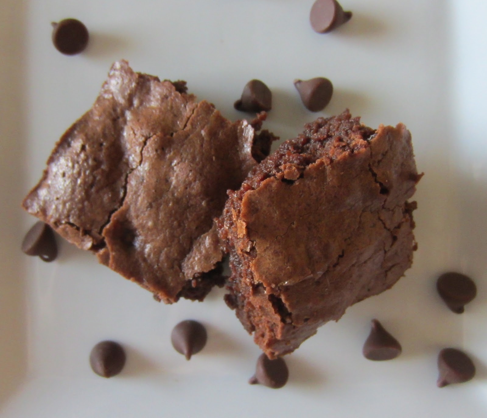 Little Mommy, Big Appetite Chocolate Chip Brownies