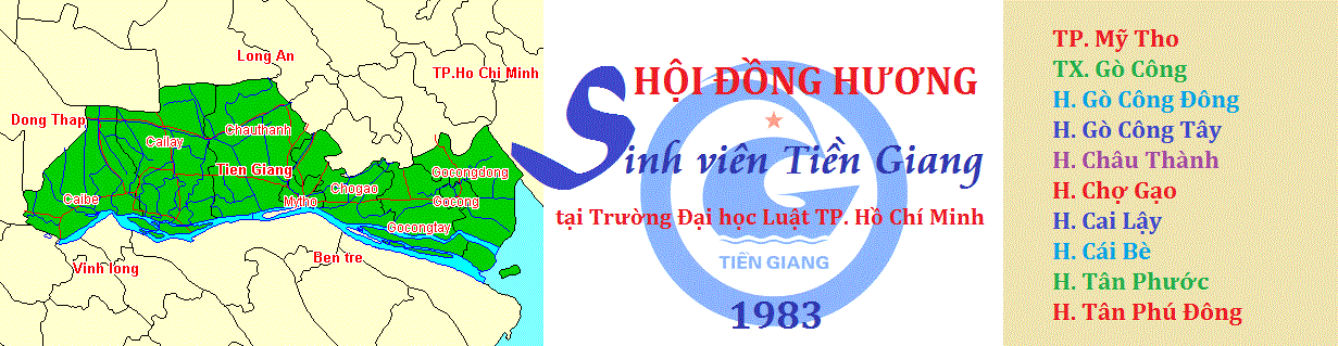 Hội Đồng Hương Sinh Viên Tiền Giang tại Trường Đại Học Luật TP. Hồ Chí Minh