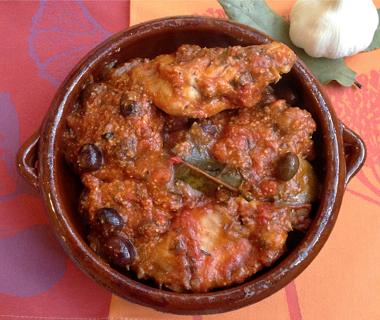 Nuts about food Braised rabbit with black olives and ground almonds