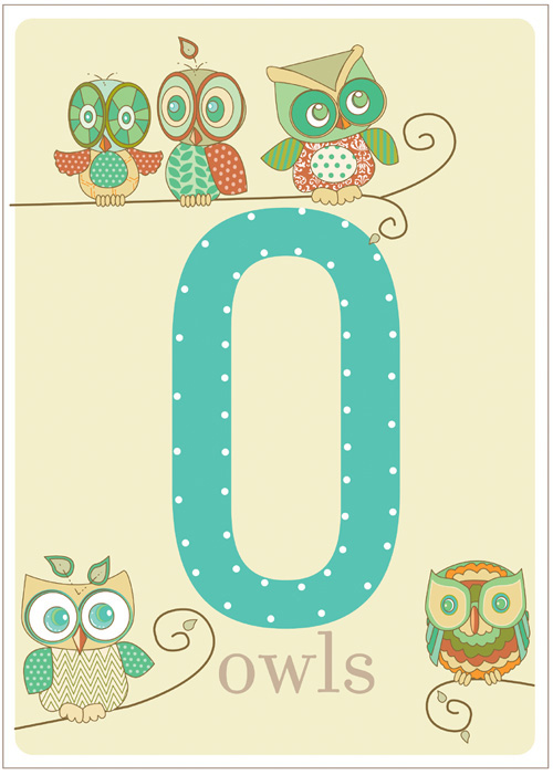 My Owl Barn Printable Alphabet Sewing Cards