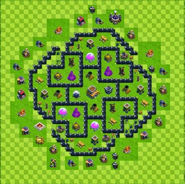 clans coc tipe th8