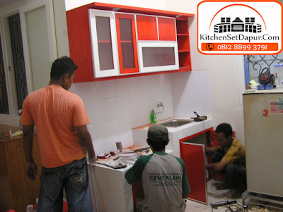 jasa kitchen set pamulang ciputat bintaro 