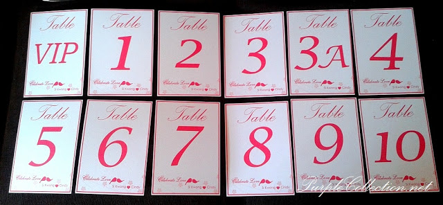Wedding Table Numbers & Favour Thank You Tags, number card, number invitation card, table number, small tags, wedding table number, favour thank you tags, tags