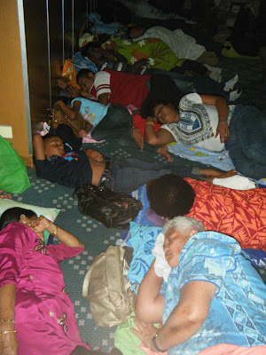 Fijians asleep