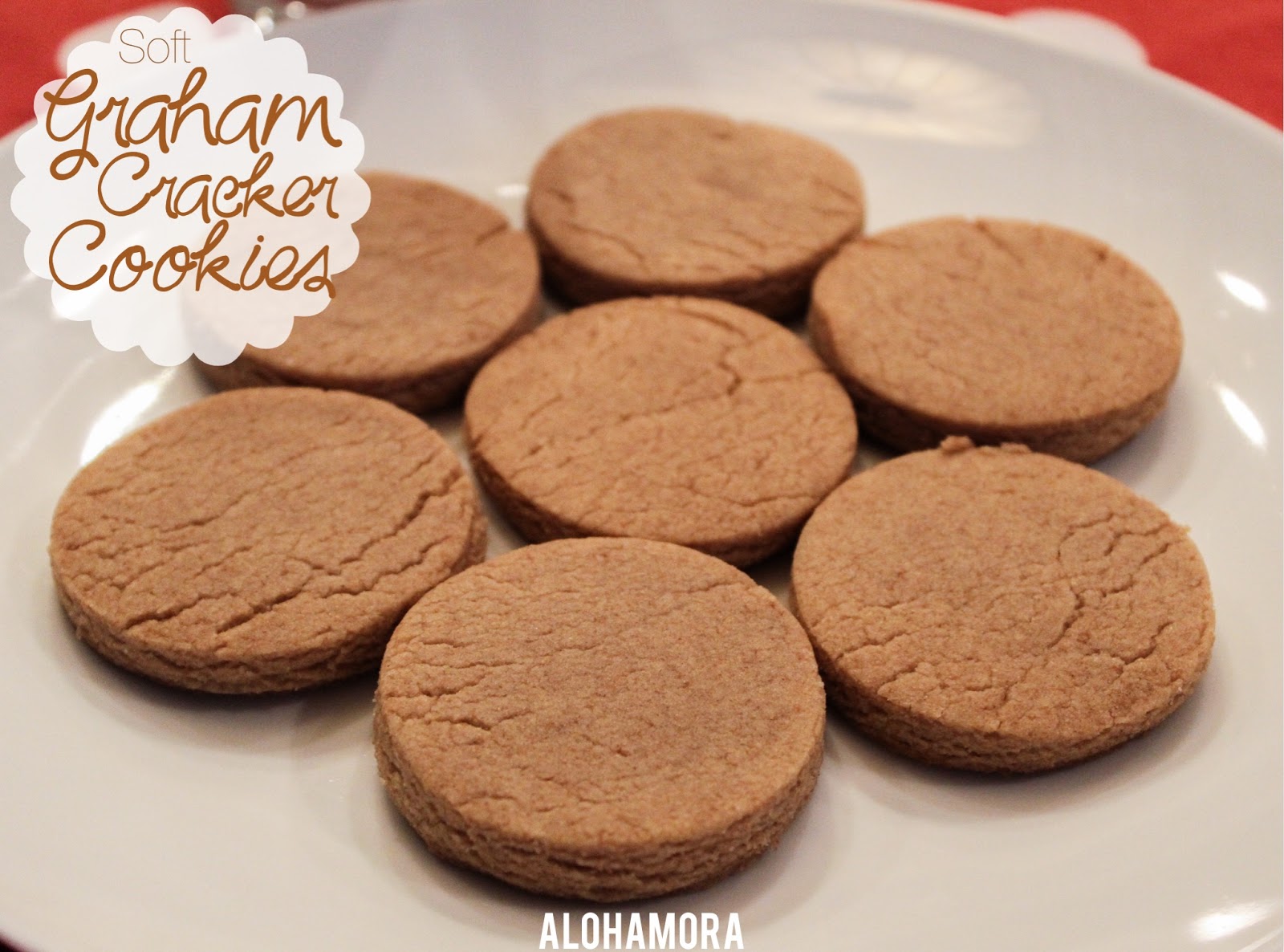 Alohamora Open a Book Soft Graham Cracker Cookies {Egg Free}
