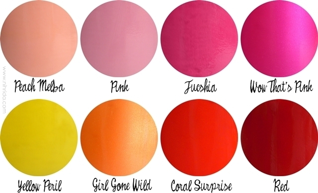 Beauty UK Nail Polish Swatches
