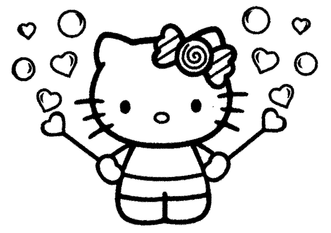 Mewarnai Hello Kitty Terbaru : Murid 17