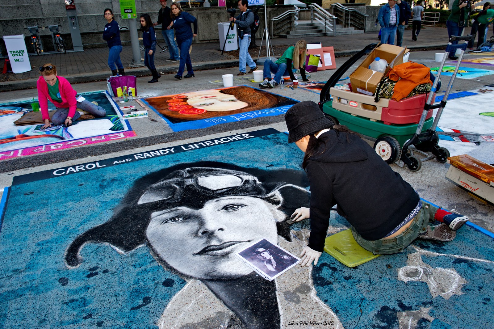 Closet Canuck Second Annual Victoria International Chalk Art Festival