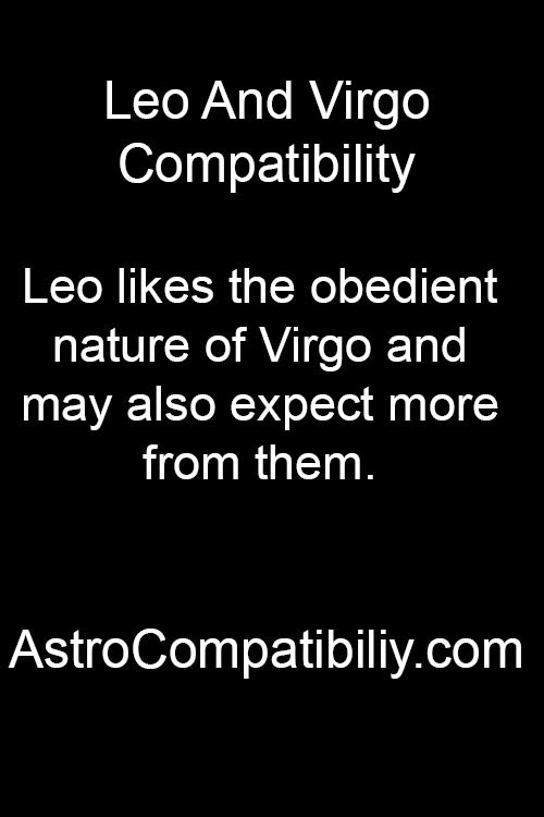 What a virgo man likes in a woman