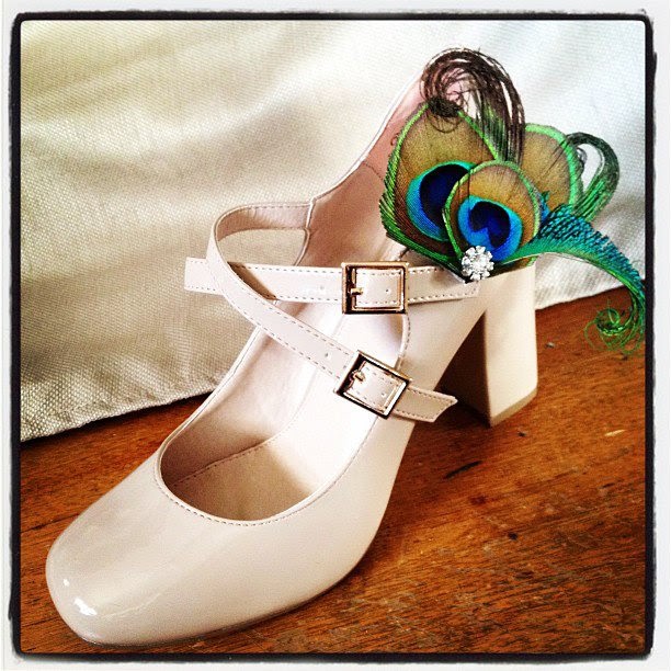 Feather Shoe Clip