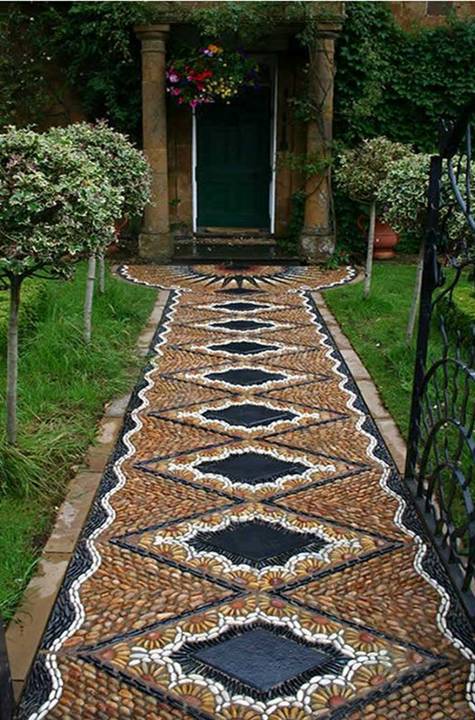 Home Decor: DIY Garden Paths and Landscape Design Ideas