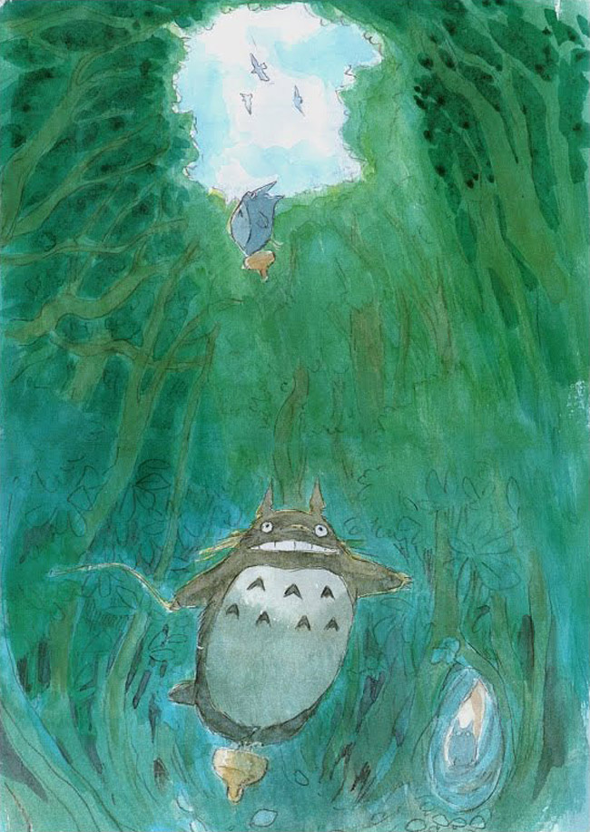 living lines library となりのトトロ my neighbor totoro 1988 traditional animation