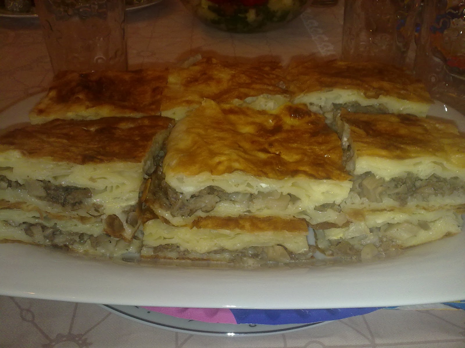 SeSiveBen Kıymalı Mantarlı Börek