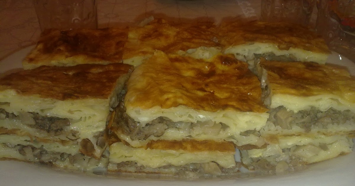 SeSiveBen Kıymalı Mantarlı Börek