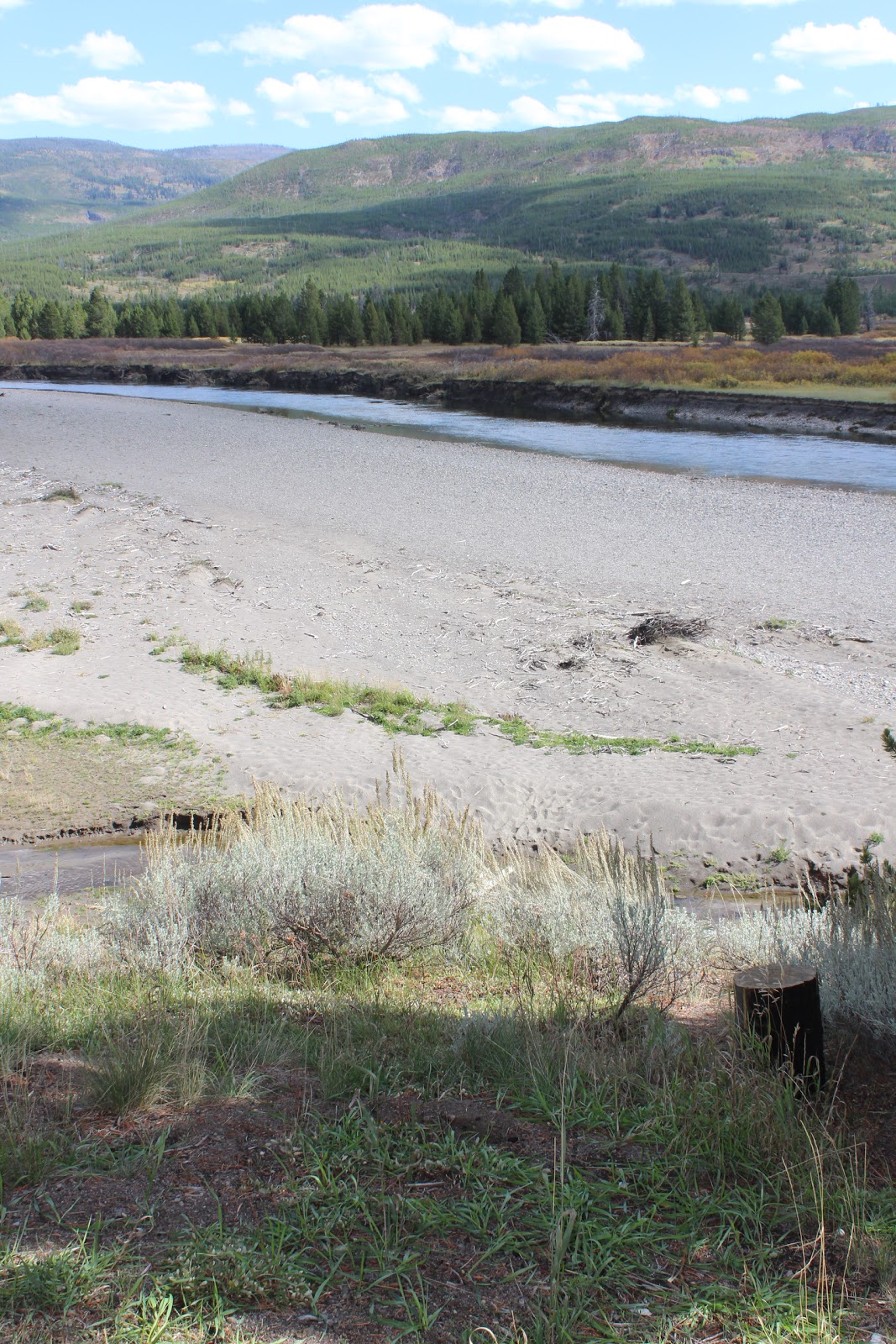 The Massey Family On the road again Camping along Grassy Lake Road
