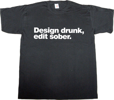graphic design typography beer fun designer t-shirt ephemeral-t-shirts