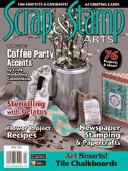 published in scrap & stamp arts magazine April 2015 issue