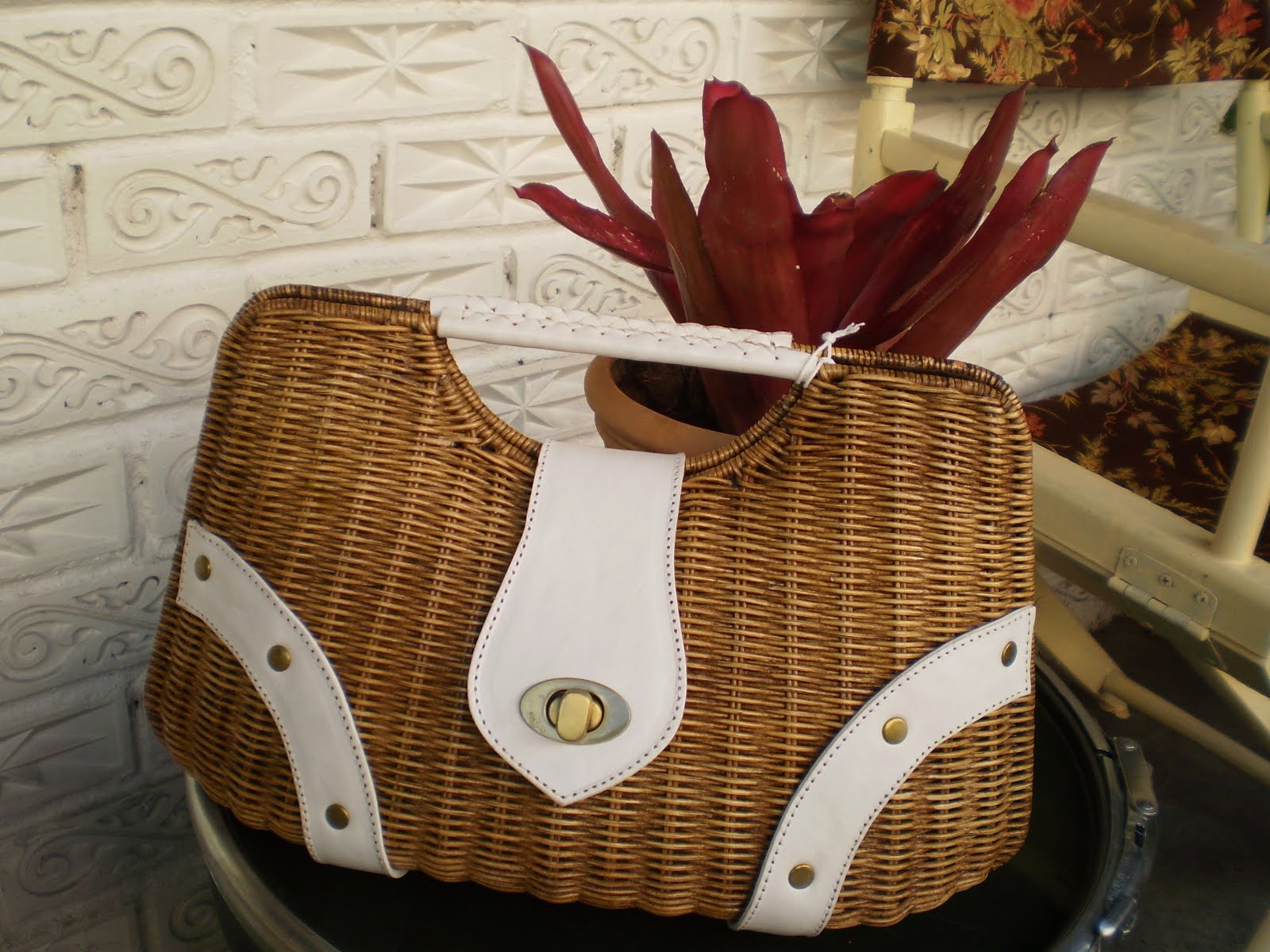 11 treasure Chiangmai *stylish rattan bags,made in Indonesia