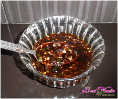 Resepi & Cara Buat Cili Kicap Johor