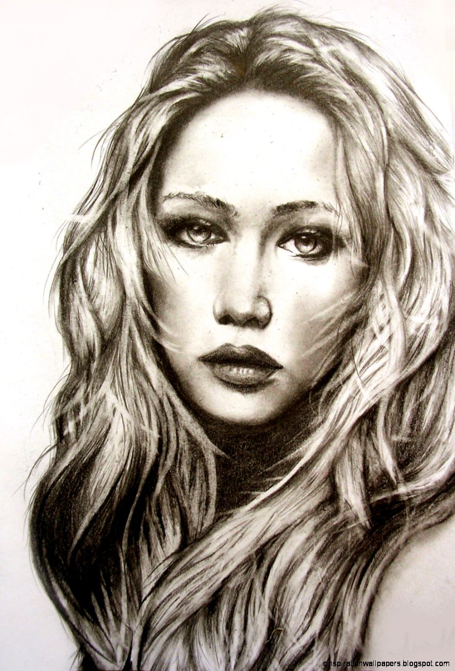 Jennifer Lawrence portrait by MShah123 on DeviantArt Jennifer Lawrence portrait by MShah123 on DeviantArt