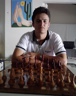 Fagner Lima, atleta do Xadrez da ONG Nova Baraúna Vence Jogos Universitários Paraibanos 2013