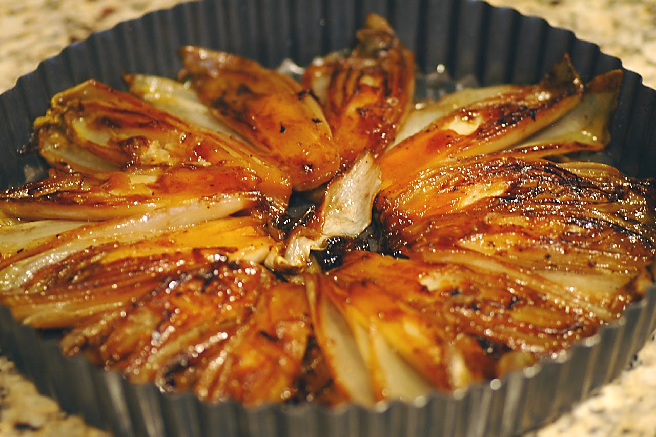 Savoring Time in the Kitchen Duck Confit and Caramelized Endive Tarte