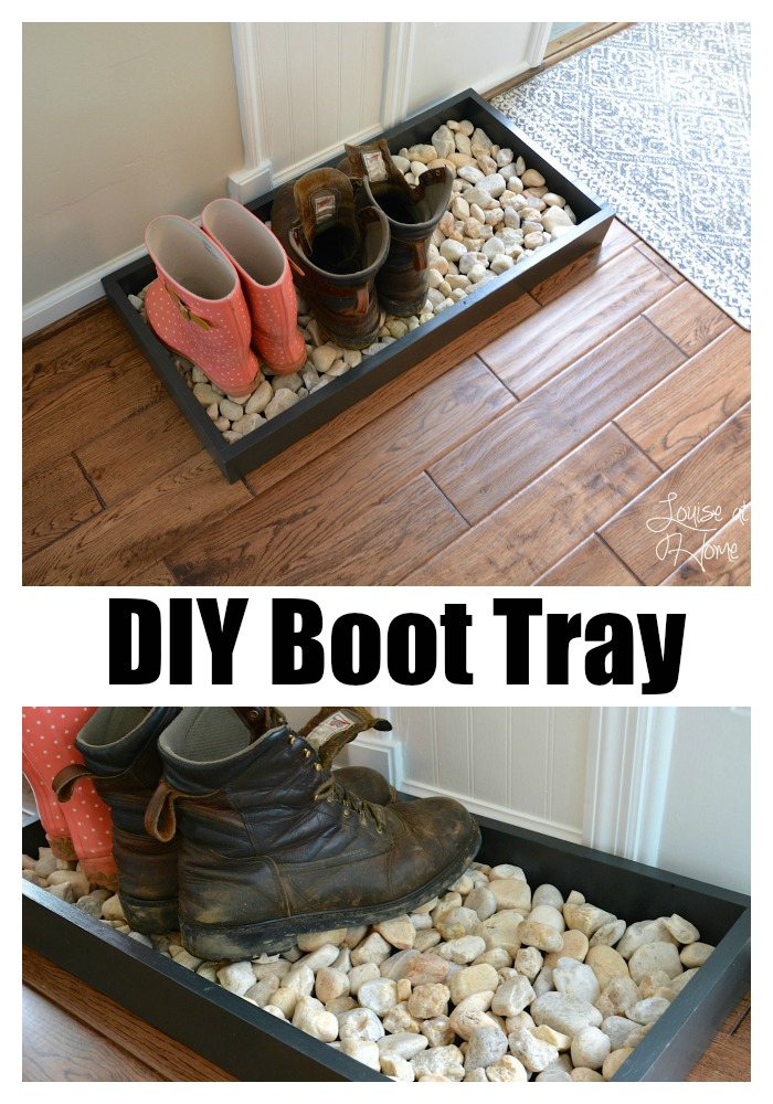 DIY Boot Tray Louise at Home