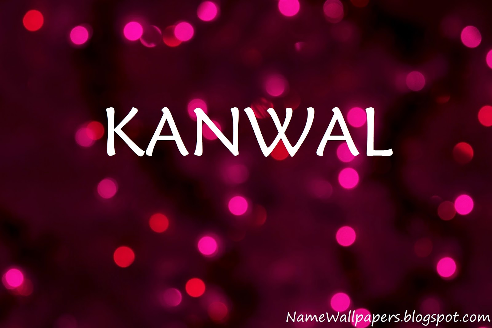 Kanwal Name Wallpapers Kanwal Name Wallpaper Urdu Name Meaning Name Images Logo Signature