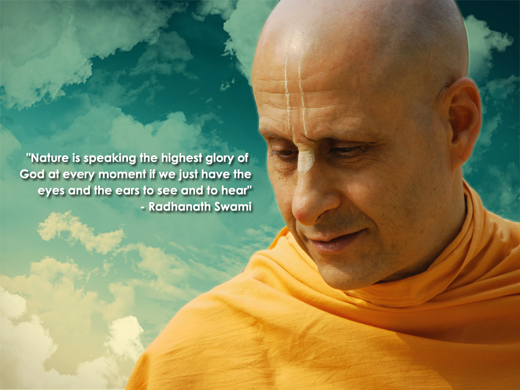 Radhanath Swami - Be aware of the present #awareness #happiness