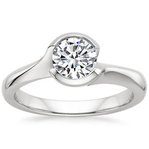 Diamond engagement ring