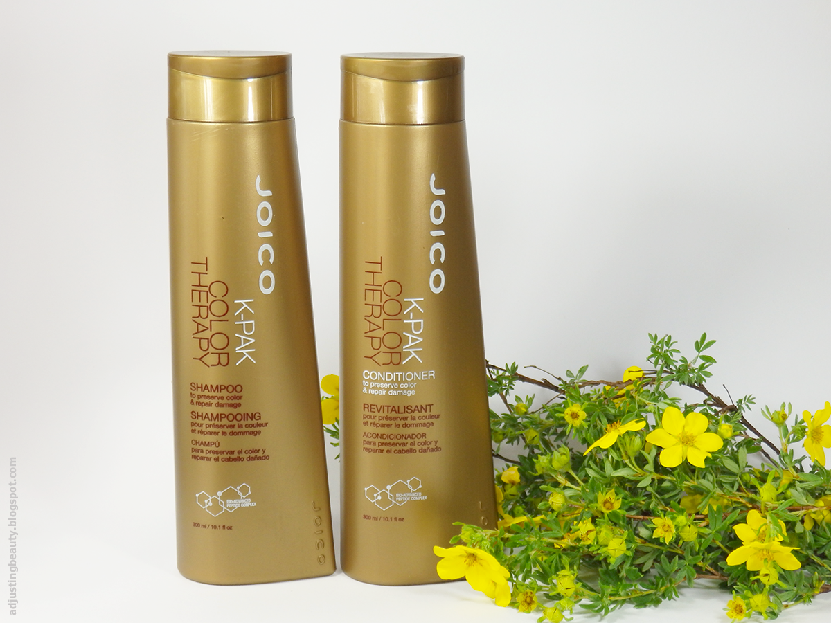 Review Joico KPak Color Therapy Shampoo and Conditioner Adjusting Beauty