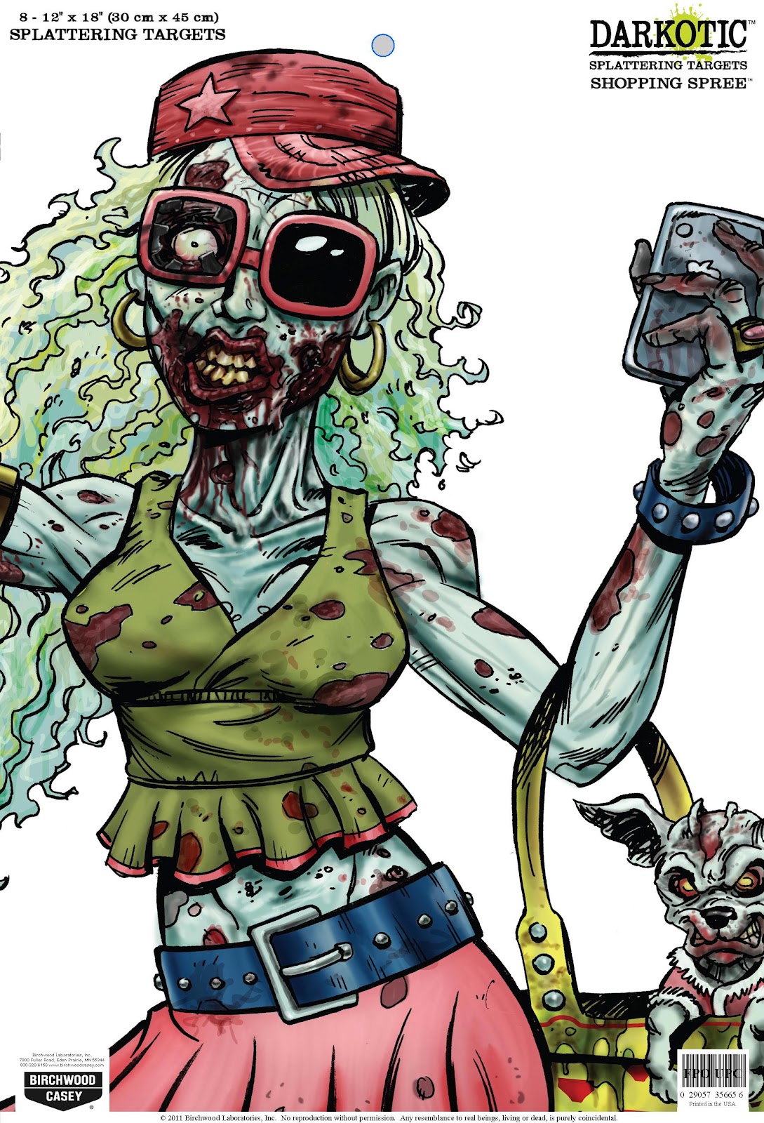 It is a photo of Clean Zombie Target Printable This is a picture of Clean Zombie Target Printable