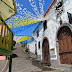 popular party near the church in Caminho do Meio