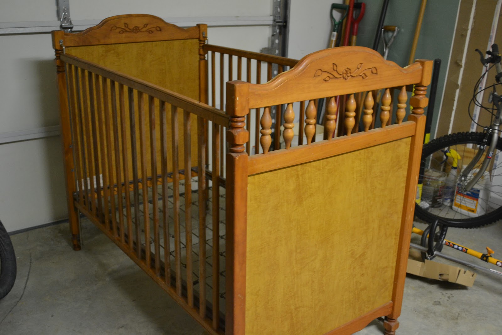 Southern Accents Baby Crib Refinished