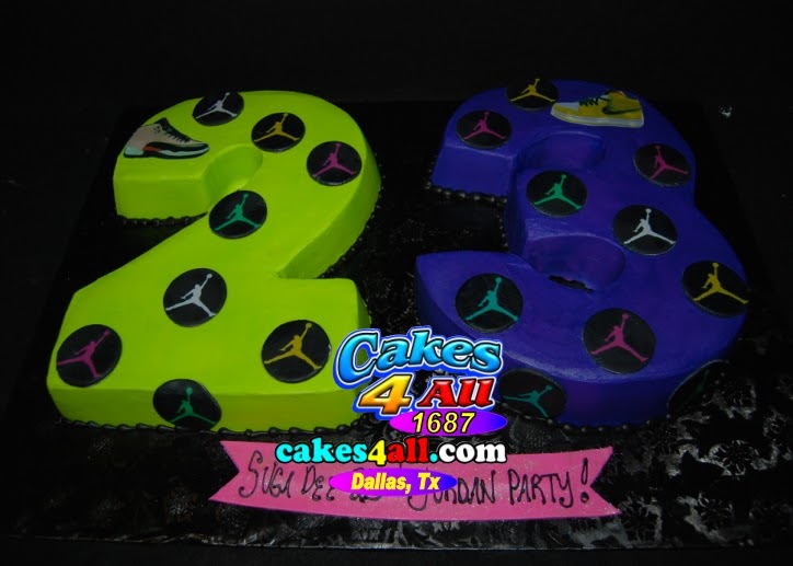 cakes 4 all in Dallas 23rd birthday Jordan Party cake