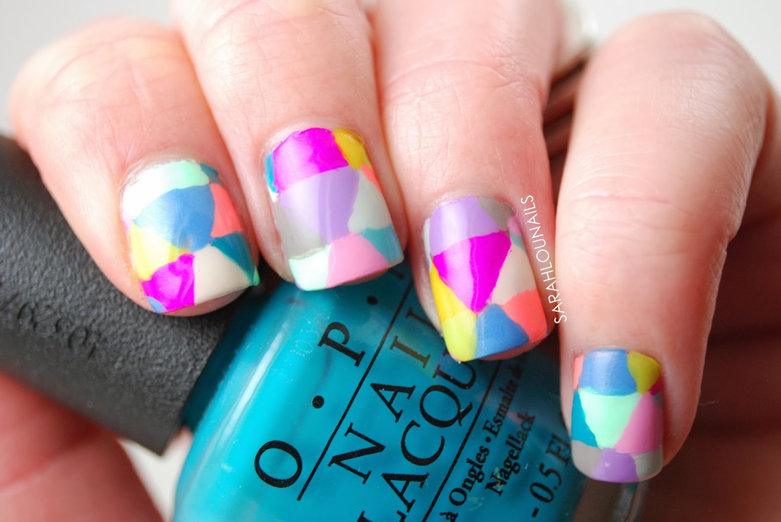 Triangle Nail Designs for Long Nails - wide 5
