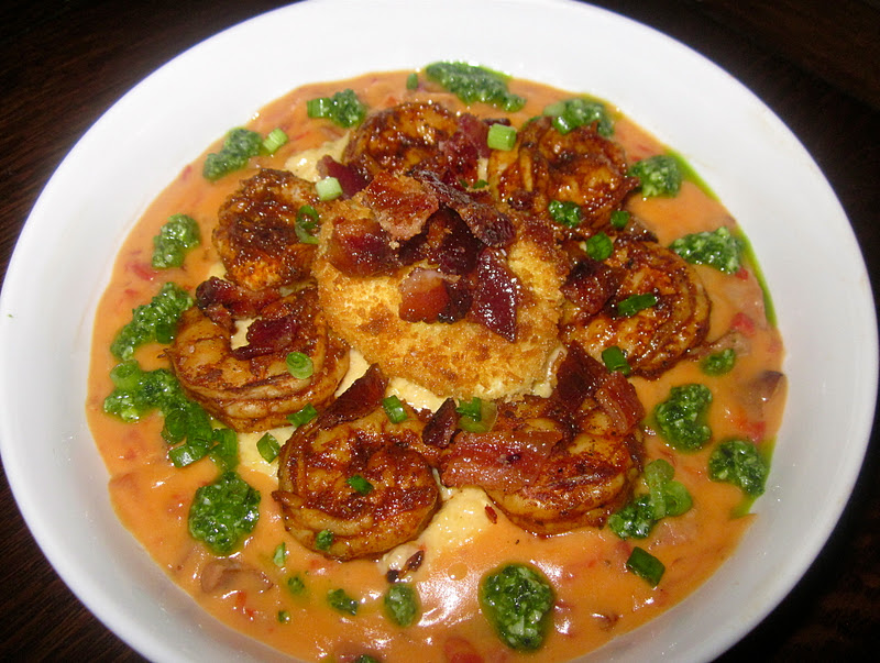 creamy southern shrimp and cheese grits