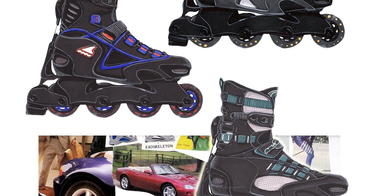 Tom DiSilvio's Design Portfolio Rollerblade Italia soft boot concepts