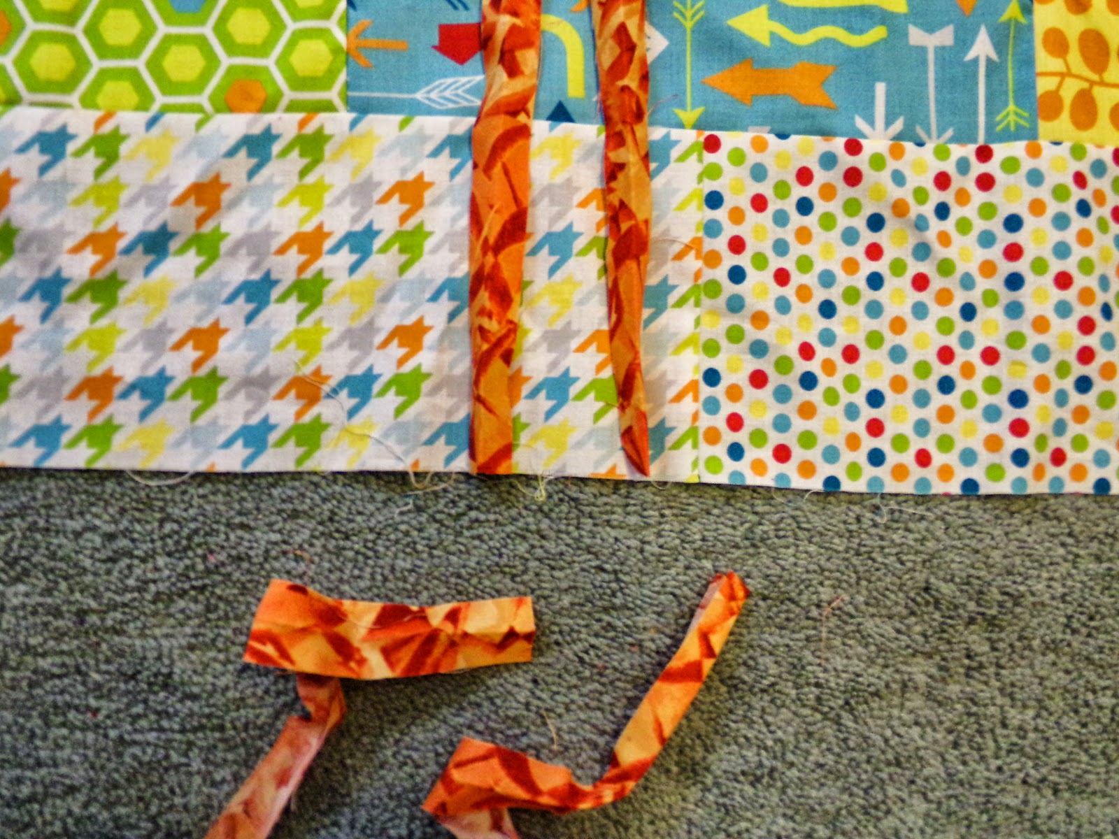 Quilt, sew Happy! FREE TUTORIAL Adding a decorative flange border