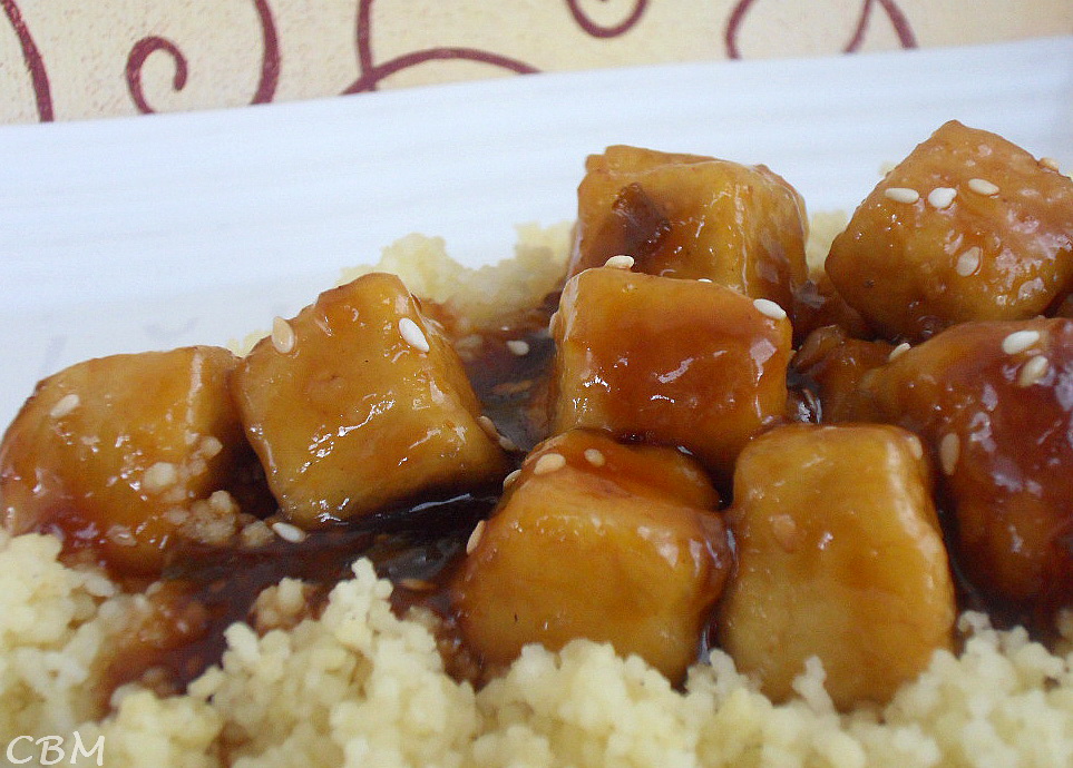 Dans la cuisine de Blancmanger Tofu Du General Tao