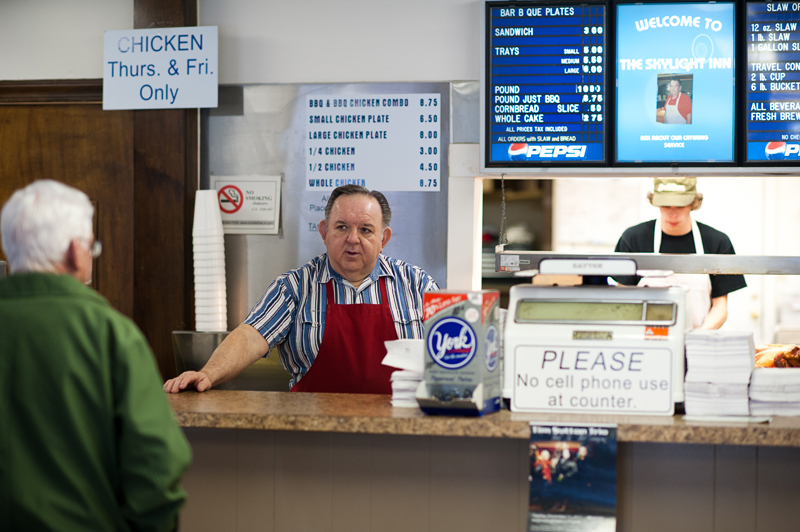 The Barbecue Bus The Standard Bearers of Barbecue Skylight Inn, Ayden, NC