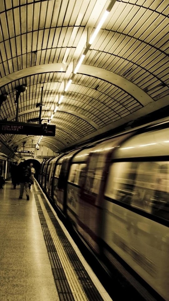 Tube Transport In London Subway Android Wallpaper