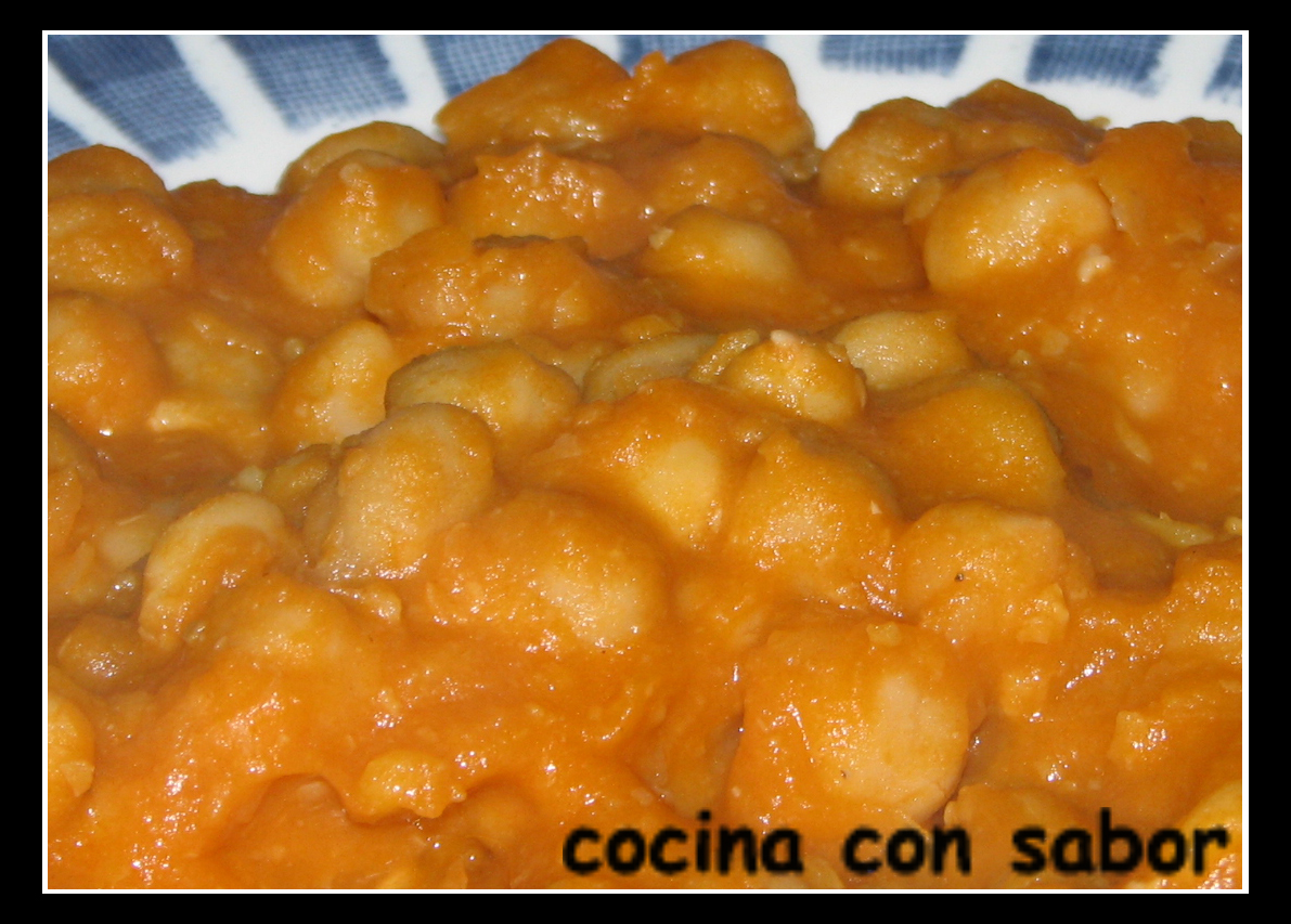 cocina con sabor Garbanzos guisados (Thermomix)
